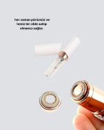 Taşınabilir Yüz ve Kaş Epilatörü – Acısız Tüy Temizleme - Görsel 4