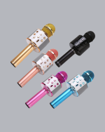 Kablosuz Bluetooth Karaoke Mikrofon  Yankı Efektli - Görsel 5