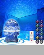 Yıldızlı Gökyüzü Dinozor Yumurta Projektör –  Ayarlanabilir Parlaklık ve Hız - Görsel 4