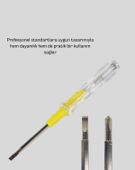 Neon Işıklı Elektrik Kontrol Kalemi - Görsel 2