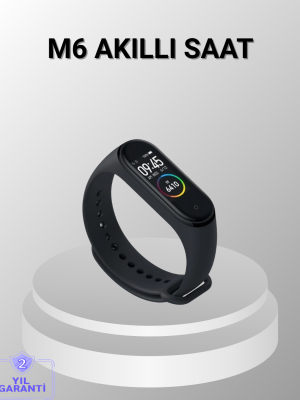 Akıllı Bileklik – Adım Sayar, Kalp Atış Ölçer, Uyku Takipli ve Suya Dayanıklı