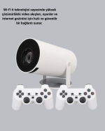 Bluetooth 5.0 ve Wi-Fi 6 Akıllı 4K Projeksiyon - Görsel 4