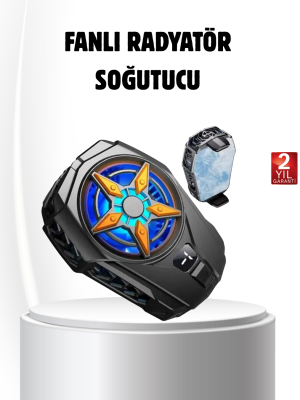 Oyun Telefonu Soğutucu Fan – Şarjlı, Sessiz ve Kompakt Mobil Soğutma Cihazı