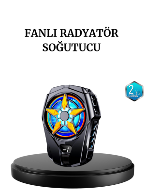 Şarj Edilebilir Telefon Soğutucu Fan – Taşınabilir, Sessiz ve Güçlü Oyun Soğutucusu