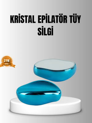 Kristal Tüy Alıcı Epilatör – Acısız, Pratik ve Cilt Dostu Tüy Temizliği