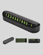 Çevirmeli Araç İçi Park Numaratörü – Alüminyum Gri, Kolay Montaj ve Net Görünüm - Görsel 3