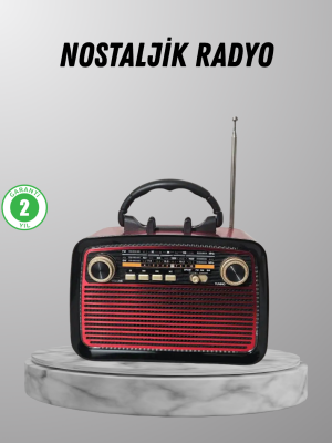 Ahşap Dokulu Bluetooth Müzik Kutusu – Vintage LED Tasarımıyla Modern Ses Deneyimi