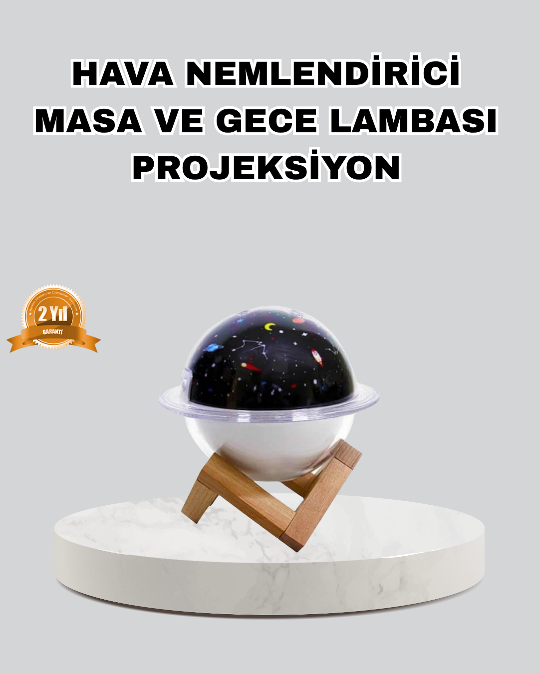 1238990_2-175.png Aromaterapili USB Hava Nemlendirici – Projeksiyon Işıklı, Sessiz ve Şık Tasarım - Görsel 1