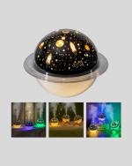 Aromaterapili USB Hava Nemlendirici – Projeksiyon Işıklı, Sessiz ve Şık Tasarım - Görsel 2