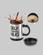 Akıllı Kendi Kendini Karıştıran Termal Kupa – Paslanmaz Çelik - Görsel 2