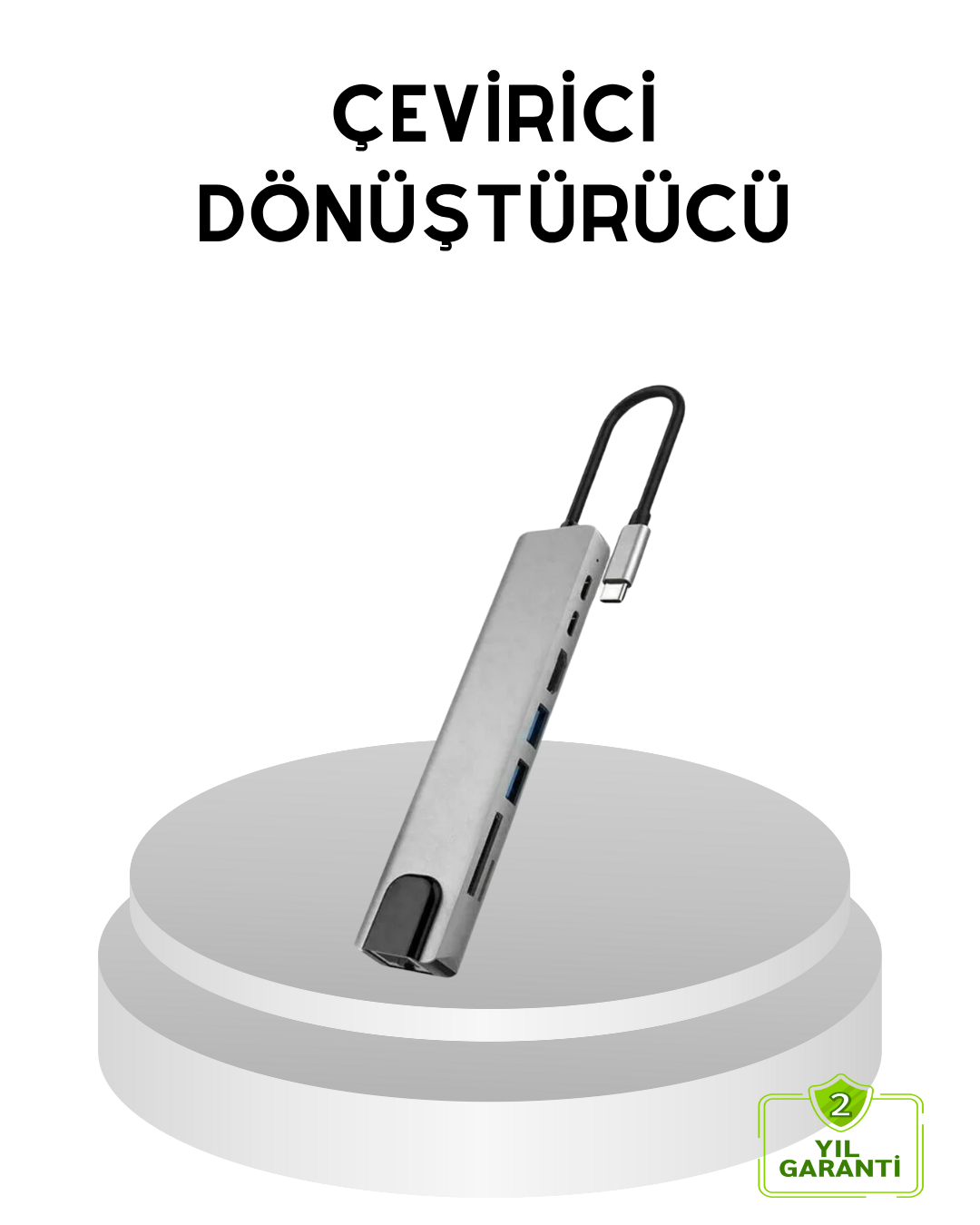 1239010_3-168.png Dönüştürücü Hub – Kompakt, Dayanıklı ve Yüksek Hızlı Bağlantı - Görsel 1