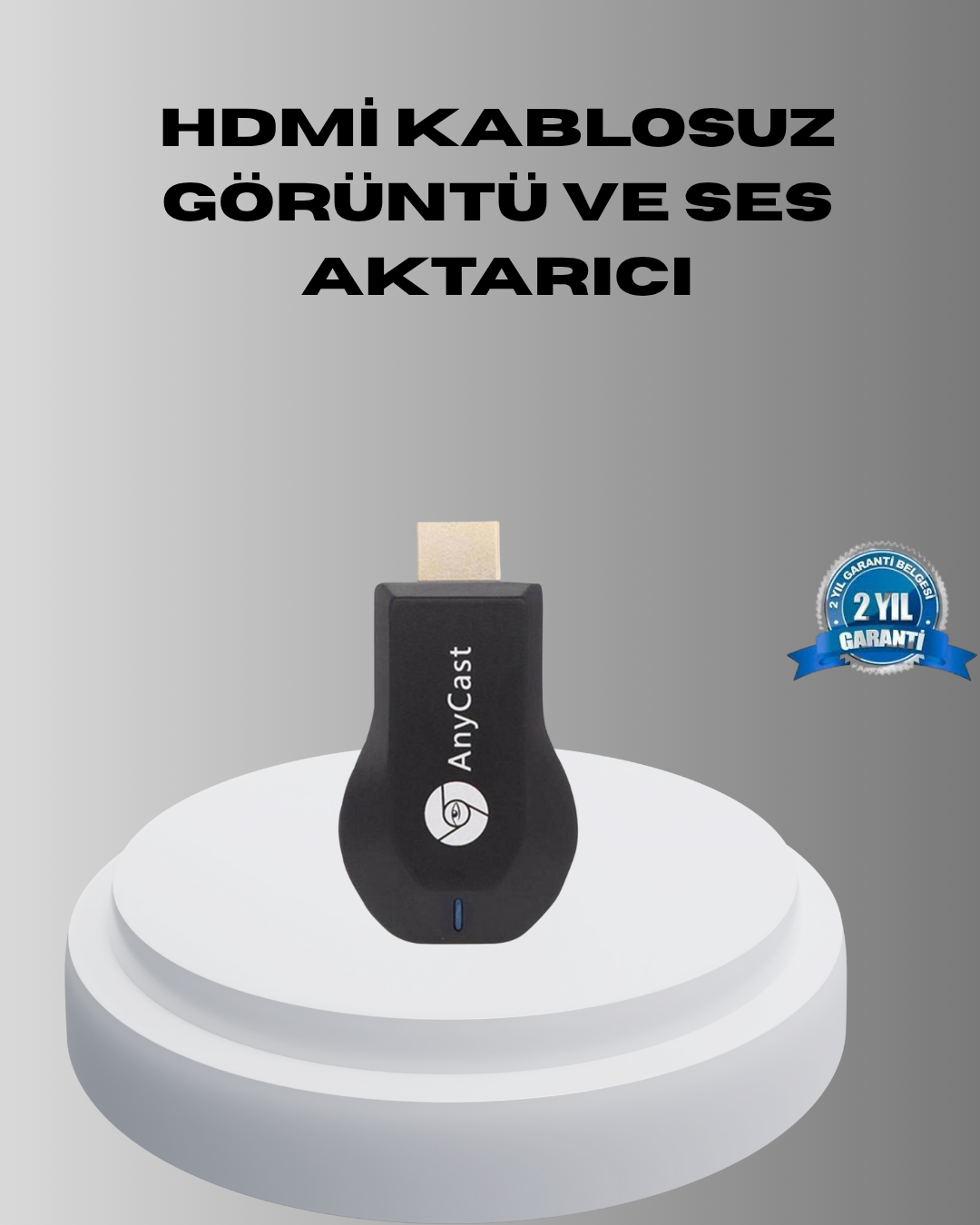 1239013_3-167.png Akıllı Telefon ve TV Arasında Kablosuz Ekran Yansıtma Cihazı - Görsel 1