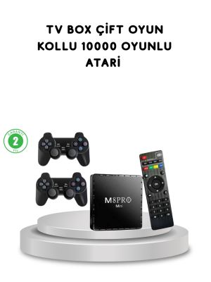 M8Pro Mini 2 Android 12 64 GB TV Box – 10K Ultra HD Görüntü & Oyun Keyfi