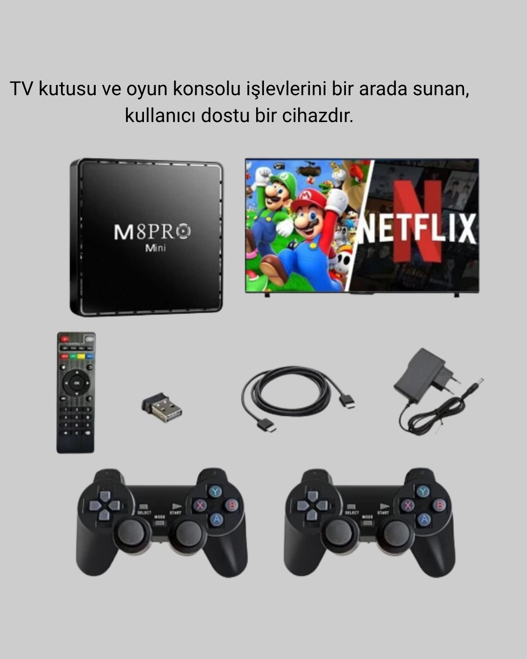 1239018_4-167.png M8Pro Mini 2 Android 12 64 GB TV Box – 10K Ultra HD Görüntü & Oyun Keyfi - Görsel 2