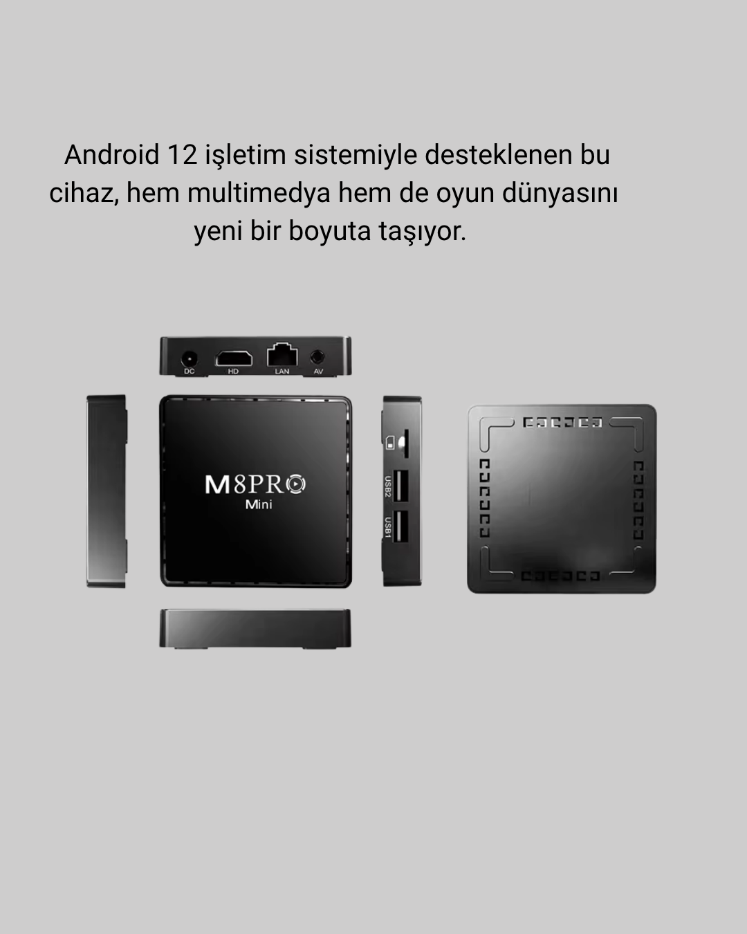 1239018_6-167.png M8Pro Mini 2 Android 12 64 GB TV Box – 10K Ultra HD Görüntü & Oyun Keyfi - Görsel 4