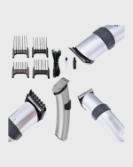 Şarjlı Saç ve Sakal Kesme Makinesi – Paslanmaz Çelik Bıçak, Ayarlanabilir Başlık - Görsel 3
