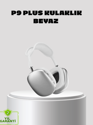 P9 Pro Plus Kablosuz Kulaklık – Üç Mikrofonlu, Uzamsal Ses ve Hızlı Şarj Özellikli