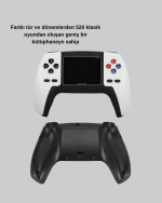 Retro Oyun Konsolu – 520 Klasik Oyun, AV Çıkışlı, Şarjlı Dijital Oyun Deneyimi - Görsel 4