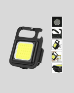 Süper Parlak 800 Lümen LED Fener – USB Şarjlı, 3 Işık Modlu, Mini Taşınabilir ve Anahtarlık Tipi - Görsel 2