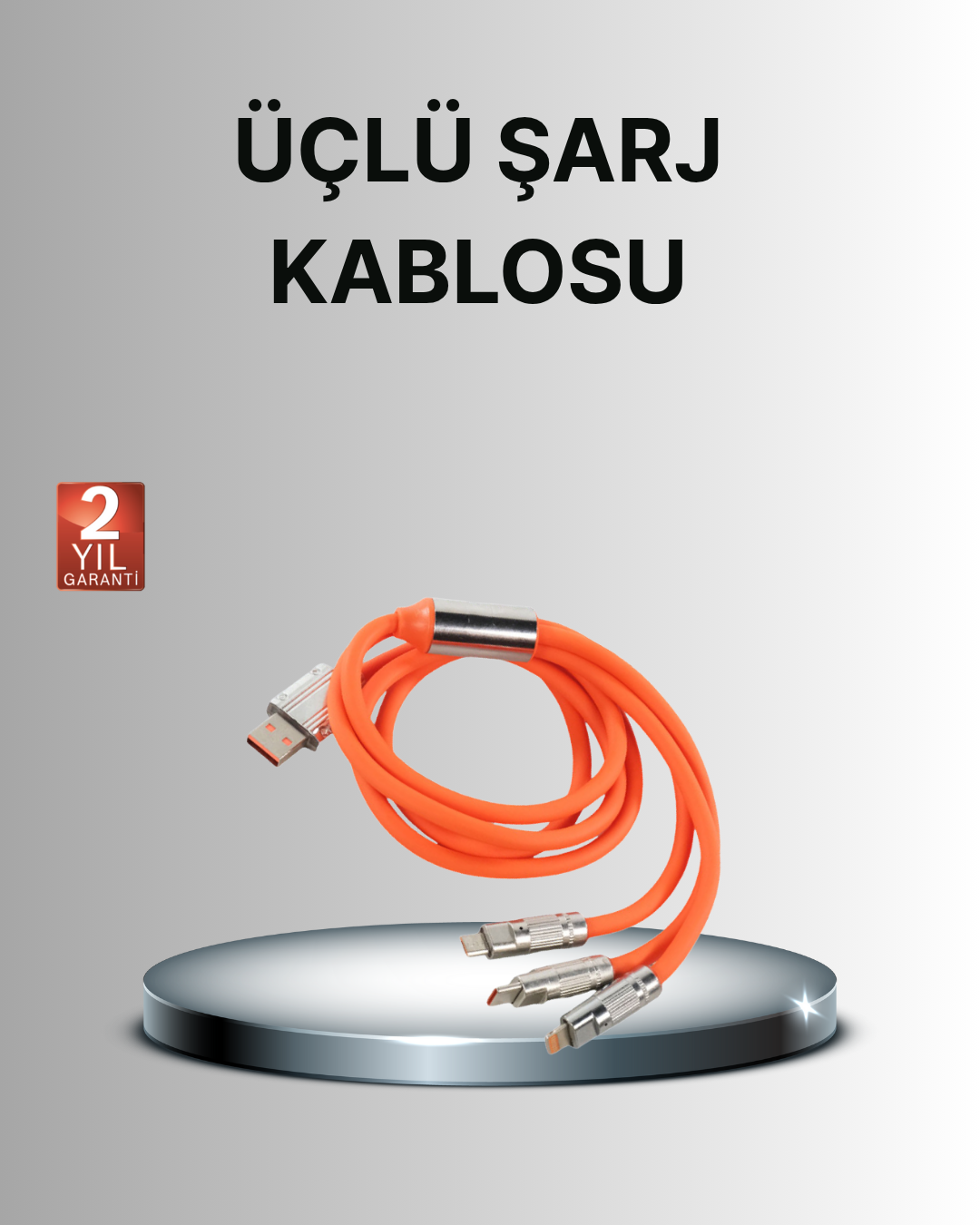 1239070_3-199.png Dayanıklı Hızlı Şarj Kablosu – Esnek, Kırılmaz ve Yüksek Hızlı Veri Aktarım Destekli - Görsel 1