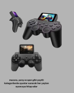 Atari S10 Retro Oyun Konsolu – 520 Nostaljik Oyun, TV Bağlantılı, Şarjlı ve Taşınabilir - Görsel 4