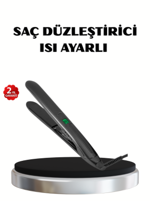 Titanyum Kaplamalı Saç Düzleştirici – Nem Koruma Sensörü