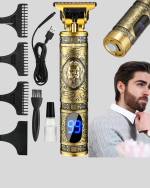 Şarjlı Kablosuz Tıraş Makinesi – 1800 mAh Batarya, Uzun Pil Ömrü, Profesyonel Sessiz Motor - Görsel 5