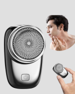 Taşınabilir Şarjlı Mini Tıraş Makinesi – Hassas Kesim, Hızlı Şarj, Kolay Temizlik - Görsel 2