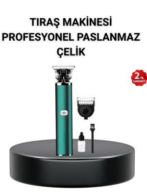 180 Dakika Kullanım Süreli Şarjlı Tıraş Makinesi – Hızlı Şarj, USB Girişli, Yüksek Kapasiteli