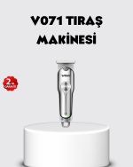 Şarjlı Gümüş Tıraş Makinesi – 3 Farklı Başlıklı, 120 Dakika Çalışma Süreli, Cilt Dostu Erkek Bakım Cihazı