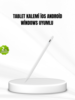 Akıllı Dokunmatik Kalem – Type-C Şarjlı, Manyetik, Apple Pencil Alternatifi Stylus Pen