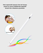 Akıllı Dokunmatik Kalem – Type-C Şarjlı, Manyetik, Apple Pencil Alternatifi Stylus Pen - Görsel 5