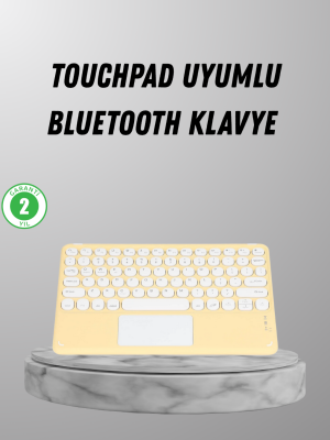 Bluetooth Klavye – Kablosuz, Sessiz Tuşlu, Android iOS Windows Uyumlu, Kompakt Taşınabilir Tasarım