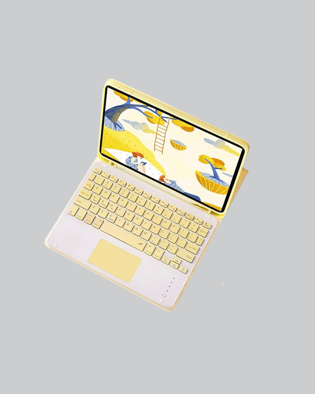 1239109_7-244.png Bluetooth Kablosuz Klavye – İnce Slim Model, Tablet ve Akıllı TV Uyumlu, Sessiz Tuşlu Taşınabilir Klavye - Görsel 5