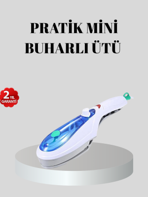 1500W Buharlı El Seyahat Ütüsü – Kompakt, Taşınabilir, Her Kumaşa Uygun