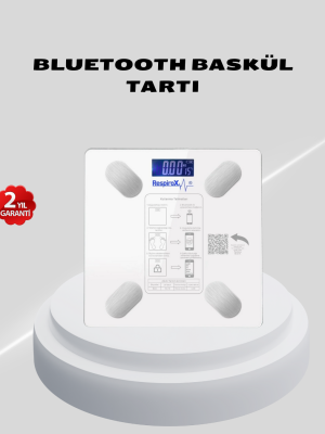 Akıllı Bluetooth Tartı – 8 Farklı Ölçüm Verisi, Otomatik Kişi Tanıma