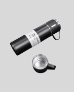 Paslanmaz Çelik 500 ml Termos Seti – 8 Saat Isı Koruma, Vakumlu, Sızdırmaz ve Taşınabilir - Görsel 5