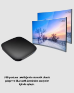 Android Auto Kablosuz Dönüştürücü Hızlı Eşleşme ve Sesli Asistan Destekli - Görsel 3