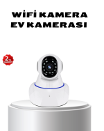 Full HD Akıllı IP Kamera – Gece Görüşlü, Hareket Sensörlü, Çift Yönlü Ses ve Online Kayıt Özellikli