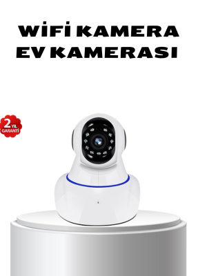 Full HD Akıllı IP Kamera – Gece Görüşlü, Hareket Sensörlü, Çift Yönlü Ses ve Online Kayıt Özellikli