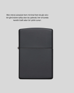 Tasarım Metal Çakmak Minimal Mat Yüzeyli ve Şık Görünümlü - Görsel 4