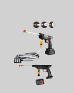 Akülü Araba Yıkama Makinesi 21V Güçlü Basınçlı ve Çift Akülü Taşınabilir - Görsel 2