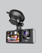 Üç Kameralı Araç DVR Full HD Gece Görüşlü ve 2 inç IPS Ekranlı - Görsel 5