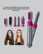 5’i 1 Arada Saç Şekillendirme Makinesi Hızlı Kuruma ve Kuaför Kalitesinde Sonuç - Görsel 3