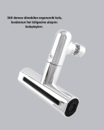 4 Fonksiyonlu Musluk Başlığı 360 Derece Dönebilen ve Su Tasarruflu - Görsel 5