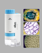 Taşınabilir Mini Mikroskop LED Işıklı 80X–200X Büyütmeli ve Odak Ayarlı - Görsel 4