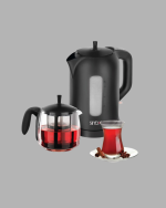 Çaycı Cam Demlikli 1800W Güçlü ve Sıcak Tutmalı Elektrikli Çay Makinesi - Görsel 5