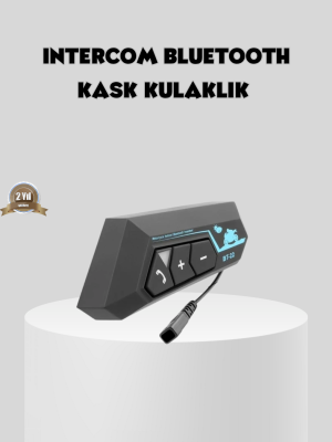 BT22 Kask İçi Bluetooth Kulaklık Hızlı Eşleşme ve Gürültü Önleyici Mikrofon