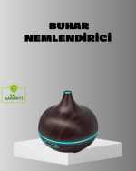 Aromaterapi Difüzörü 550 ml Ultrasonik Nemlendirici Otomatik Kapanma Özellikli