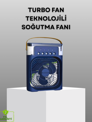 Turbo Teknolojili Ayarlanabilir Sessiz Masa ve Ofis Fanı